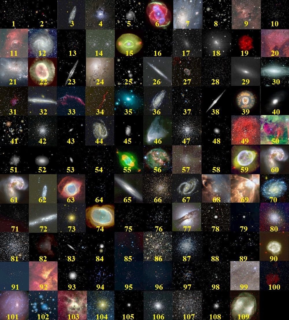 O catálogo Caldwell