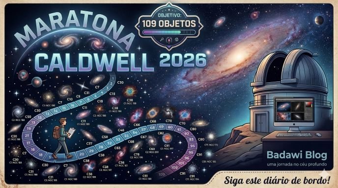 2026: O início da minha Maratona Caldwell